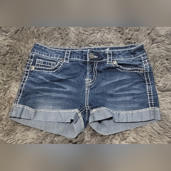 Warehouse One Jean Shorts - Picture 1 of 2